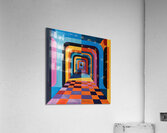 Chromatic Passage 7H9N2Z 64 Acrylic Print