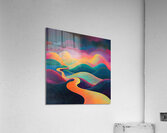 Chromatic Passage ZX49N7 55 Acrylic Print