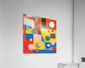 Chromatic Playground 48H9N2 64 Acrylic Print