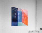 Chromatic Planes H7C9N2 48 Acrylic Print