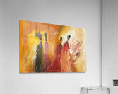 Chromatic Procession H3N2P9 55 Acrylic Print