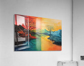 Chromatic Reflections J9H4N2 57 Acrylic Print