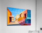Chromatic Structures 7P3H2N 65 Acrylic Print