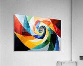 Chromatic Vortex H92P3N 48 Acrylic Print