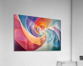 Chromatic Vortex H92P3Z 48 Acrylic Print