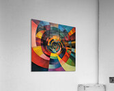 Chromatic Vortex H9P4Z2 52 Acrylic Print
