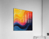 Chromatic Waves 79HBNJ 63 Acrylic Print