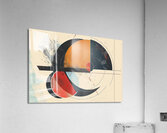 Circular Interplay 7H3N2B 58 Acrylic Print