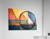 Circular Intersections 48H9Z2 57 Acrylic Print