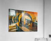 Circular Intersections 7P3H2N 55 Acrylic Print