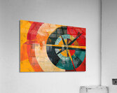 Circular Rhythm AB92C3 55 Acrylic Print