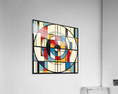 Circular Rhythm Intersect 792HK 62 Acrylic Print