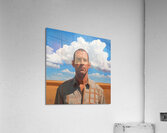 Cloud Portrait Study H2N9P2 48 Acrylic Print