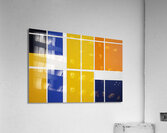 Color Block Study H2N9P4 47 Acrylic Print