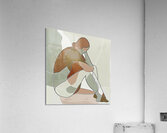 Contemplative Pose 9H3N2B 53 Acrylic Print