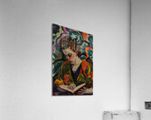 Contemplative Reader 7H29P4 45 Acrylic Print