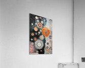 Cosmic Bloom Cascade 9H3N2Z 55 Acrylic Print