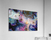 Cosmic Cellular Forms H2N9P4 55 Acrylic Print