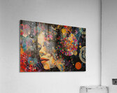 Cosmic Reverie Face 92HJ8N 63 Acrylic Print