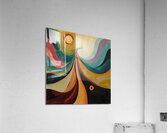 Cosmic River Flows H3N9P2 57 Acrylic Print