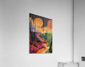 Cosmic River Flows H7P3N 60 Acrylic Print