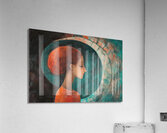 Crimson Halo N92H5B 55 Acrylic Print