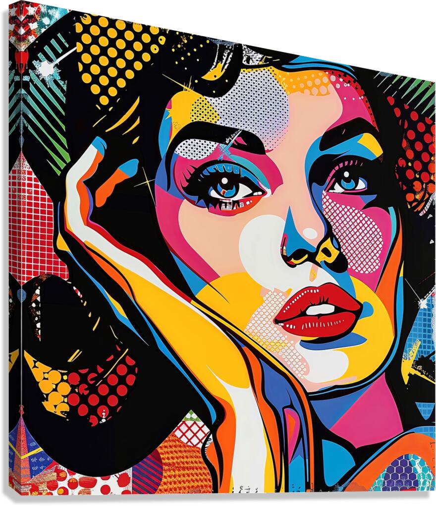 Pop Glamour Canvas Print