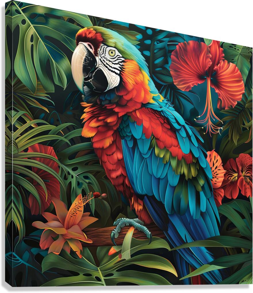 Tropical Majesty Canvas Print