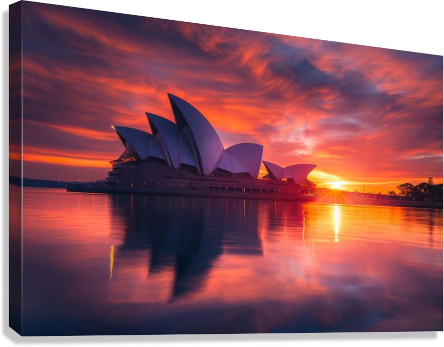 Sydney Sunrise Symphony Canvas Print