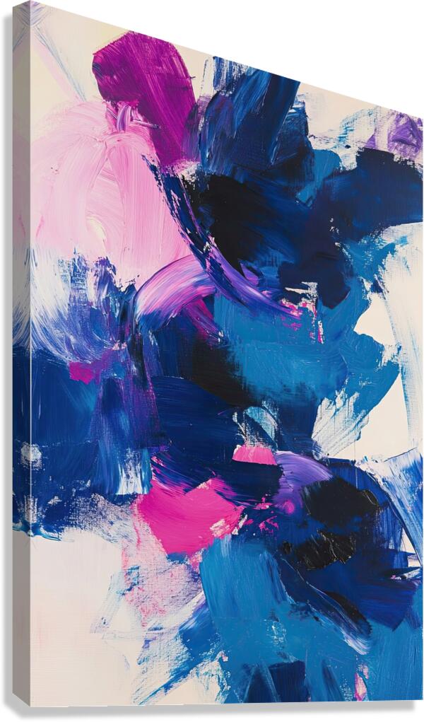 Abstract Expression 7H29NP 45 Canvas Print