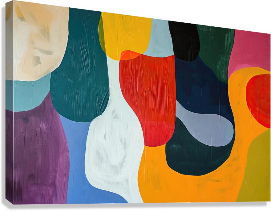 Abstract Harmony 7294B2 48 Canvas Print