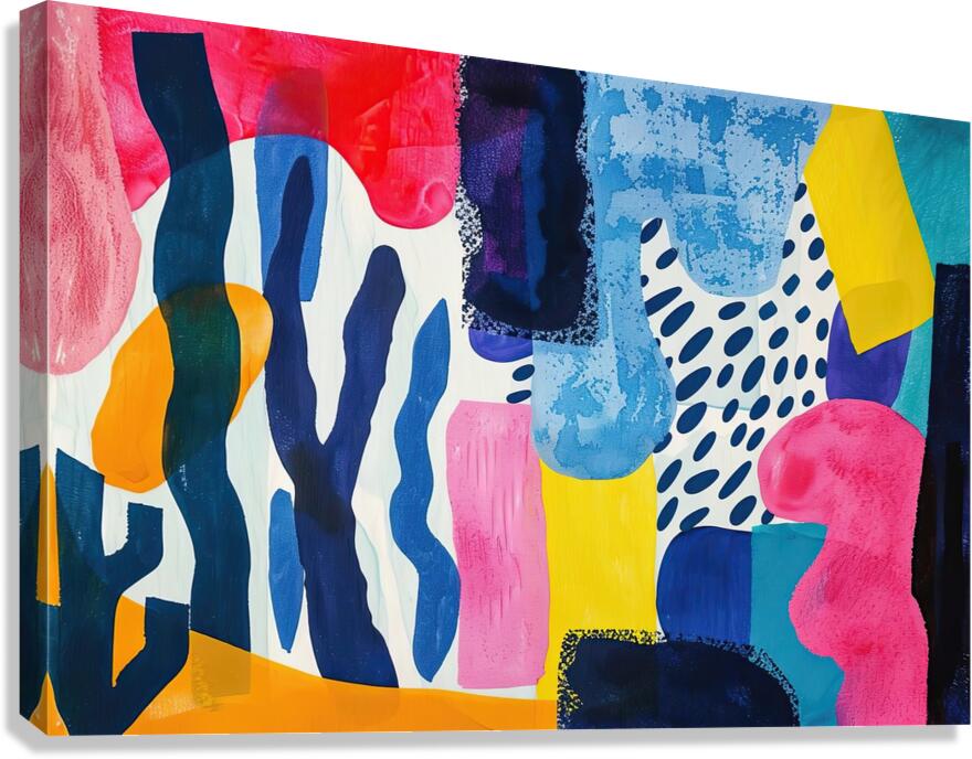 Abstract Expression Harmony 8294P 45 Canvas Print
