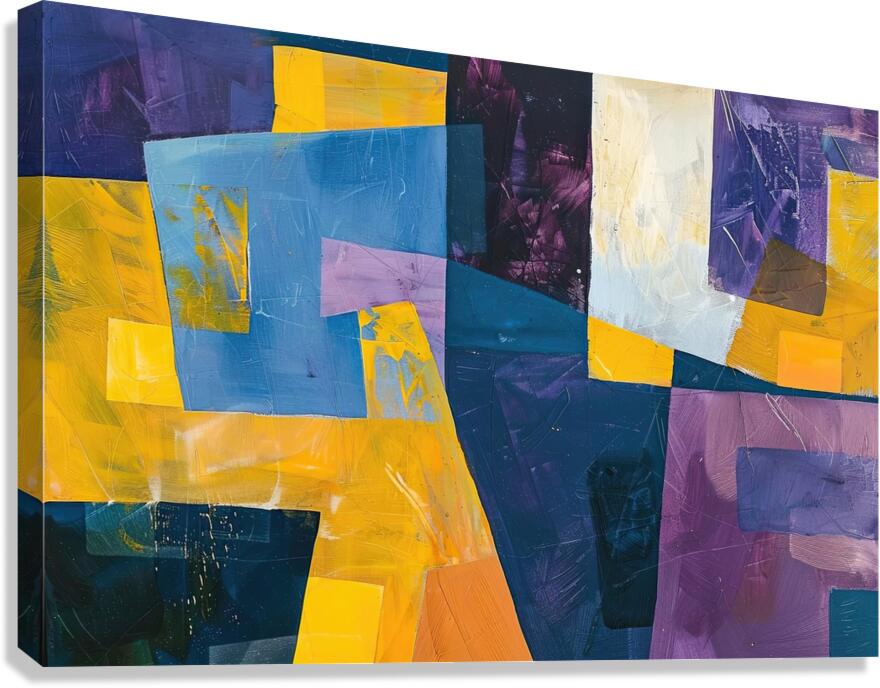 Abstract Harmony 7294PB 45 Canvas Print