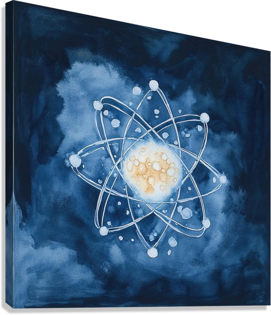 Atomic Dance KH295Z 45 Canvas Print