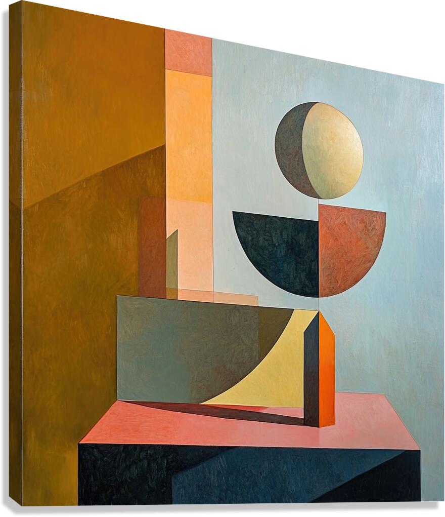 Balanced Forms 9P3H2N 58 Canvas Print