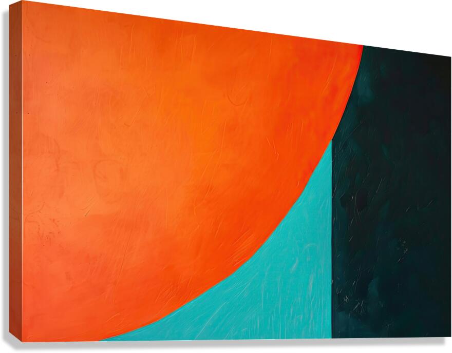 Chromatic Harmony 792B4P 48 Canvas Print