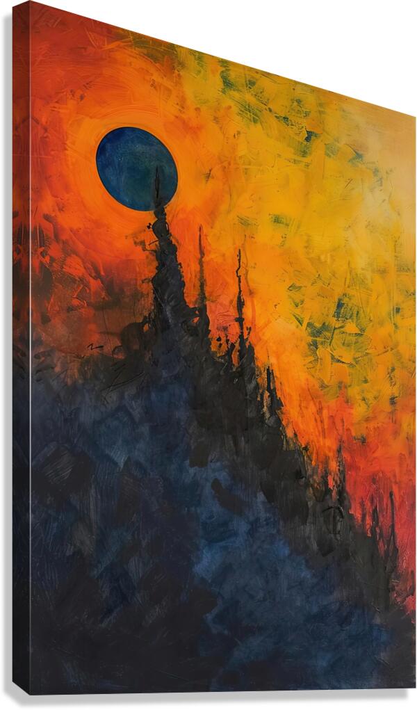 Celestial Ascension 29H4N8 55 Canvas Print