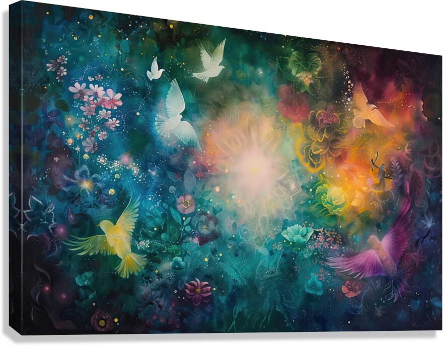Celestial Bloom 7H29P4 45 Canvas Print