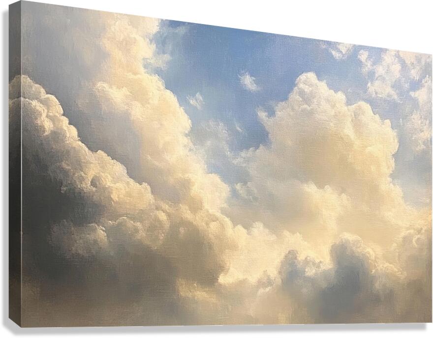 Celestial Canvas Clouds 239HJ 50 Canvas Print