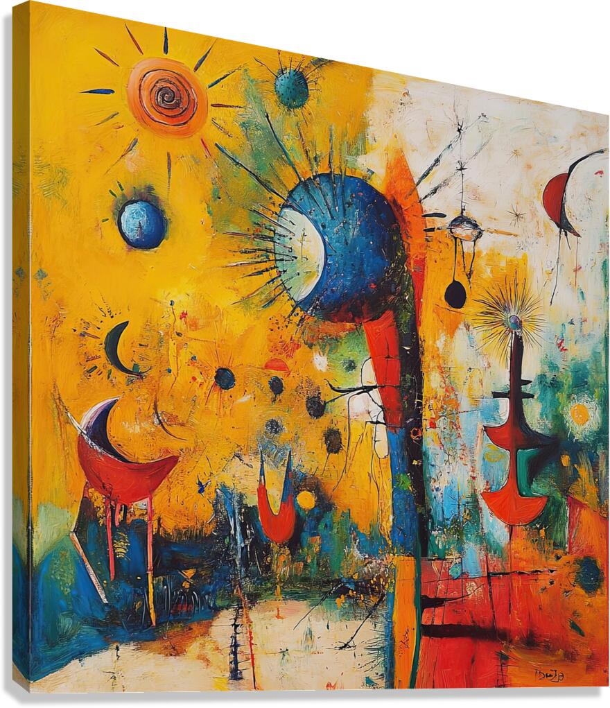 Celestial Dance 29HBNZ 60 Canvas Print