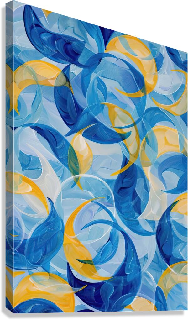 Celestial Dance 7H29NP 45 Canvas Print