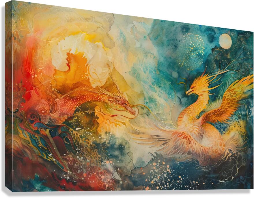 Celestial Dance 7H29P4 52 Canvas Print