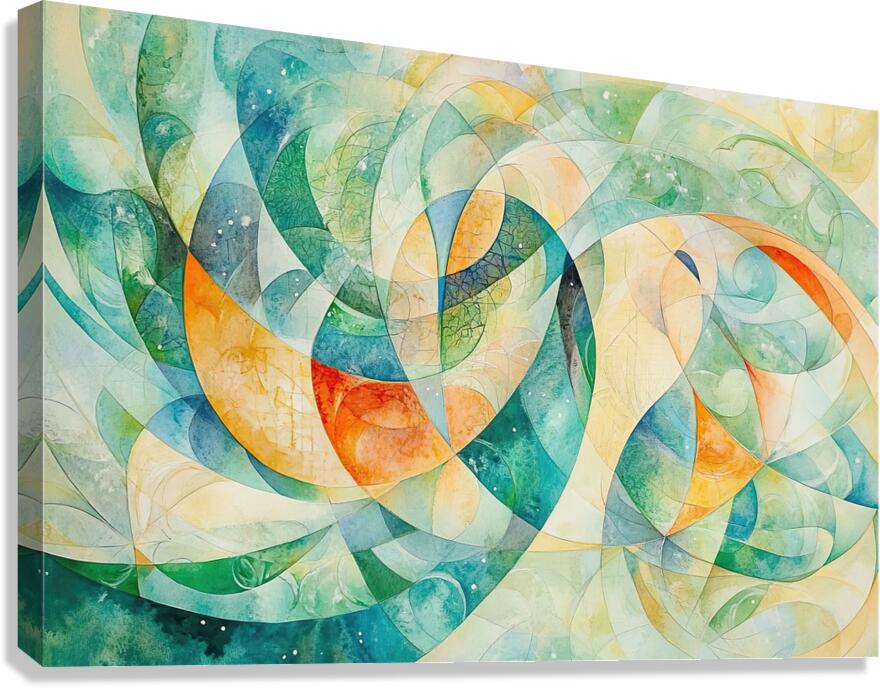 Celestial Dance 8927HB 45 Canvas Print
