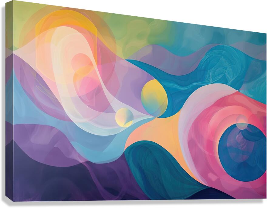 Celestial Dance 8H29P7 45 Canvas Print