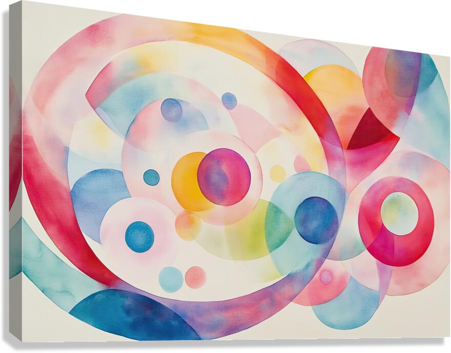 Celestial Dance 8H29NP 45 Canvas Print
