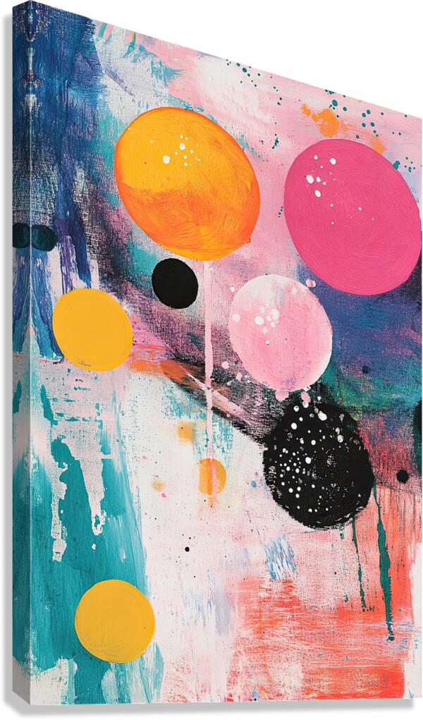 Celestial Dance 9P3N2H 45 Canvas Print