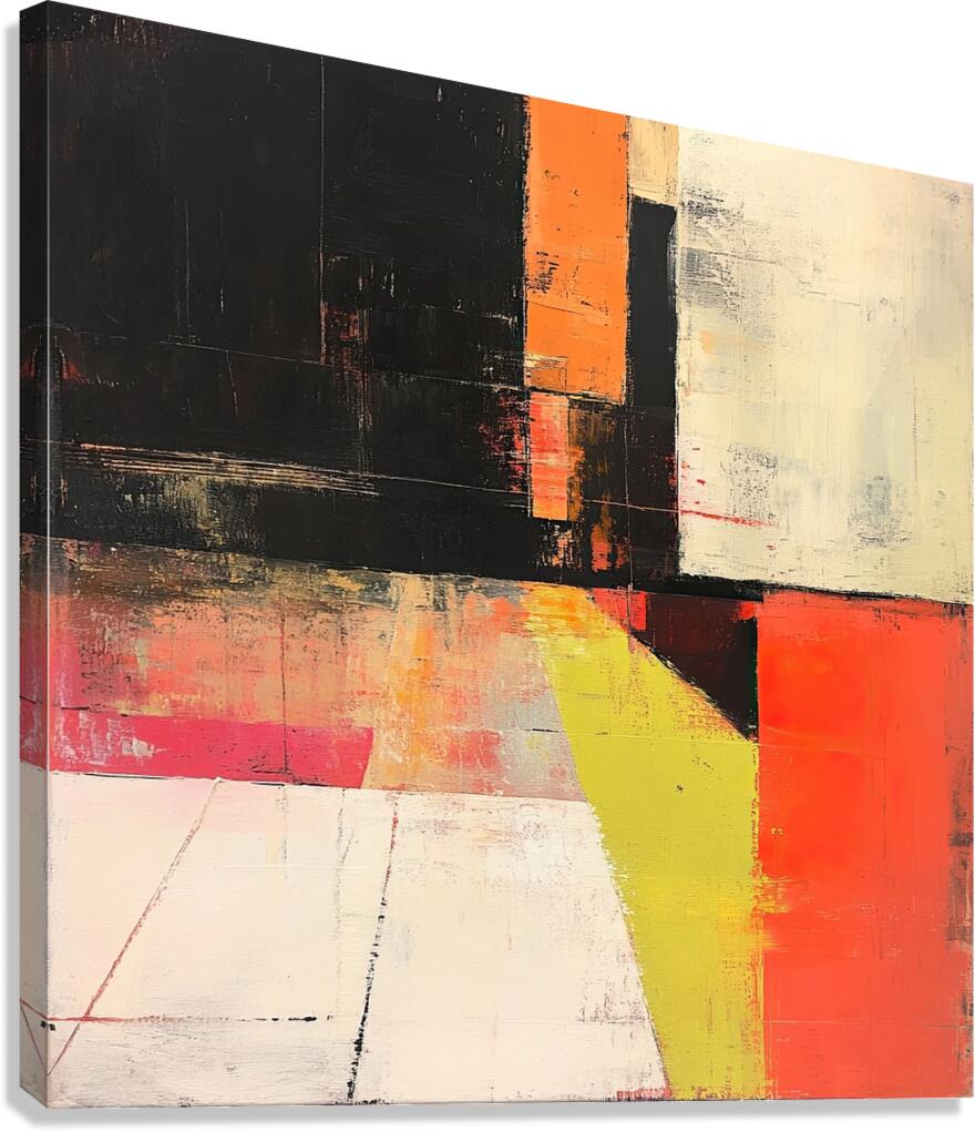 Chromatic Intersection 7P3H2N 55 Canvas Print