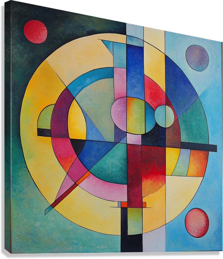 Circular Harmonies 9P3N2H 52 Canvas Print