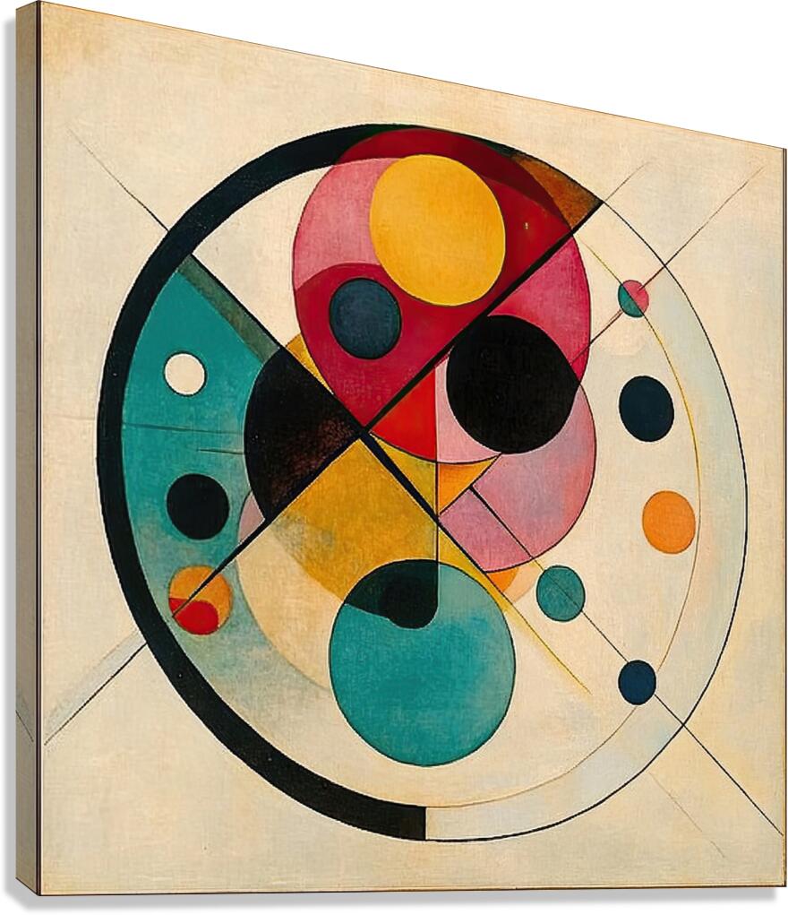Circular Harmony 92JP3Z 55 Canvas Print
