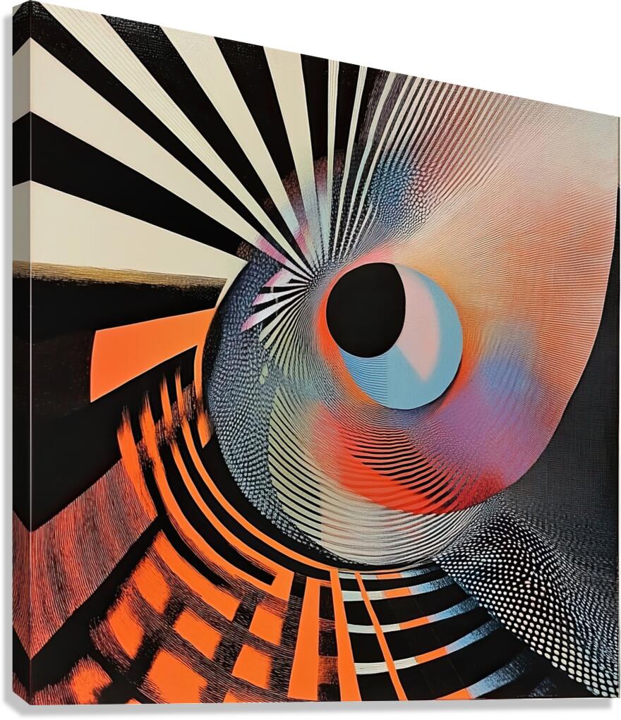 Cosmic Vortex Echo H2N9Z 57 Canvas Print